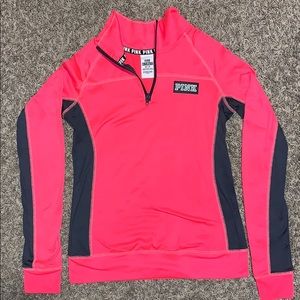 Victoria’s Secret PINK ULTIMATE Pink Half-Zip